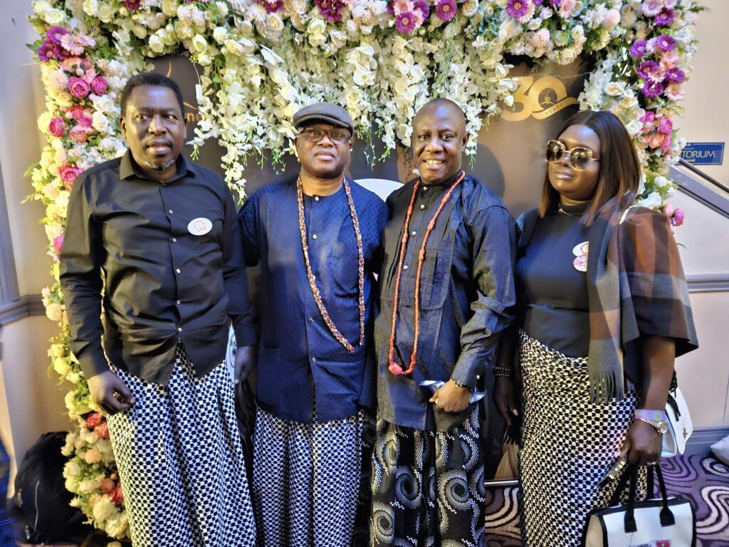 Itsekiri dressed in blue for Mrs Roli Inoniyegha Funeral